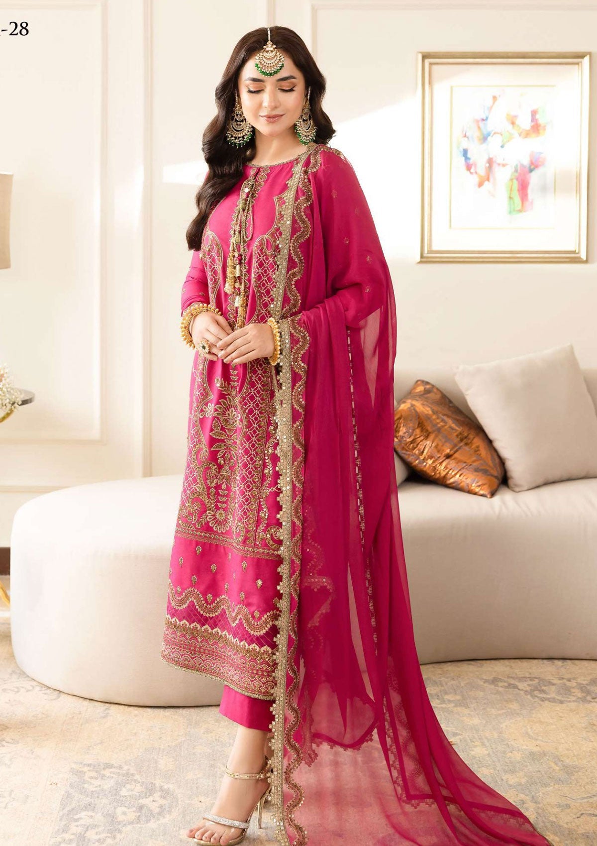 Summer Collection - Asim Jofa - Meerub - AJSM#28 - Official Asim Jofa - Agha Fabrics UK