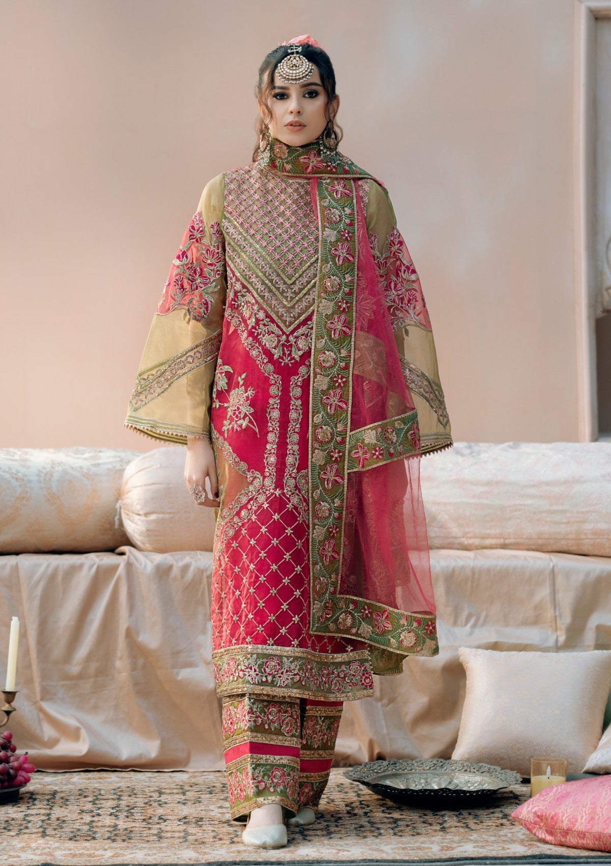 Pret - Fozia Khalid - Chamakh Dhamakh - Wedding Festivity - Doli