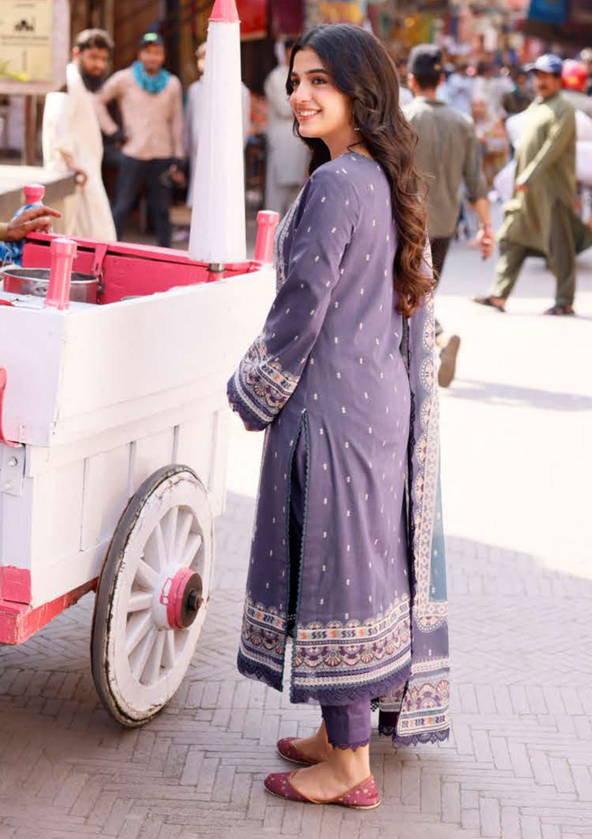 Lawn Collection - Asim Jofa - Basic Prints 24 - AJBB#14 - Official Asim Jofa - Agha Fabrics UK