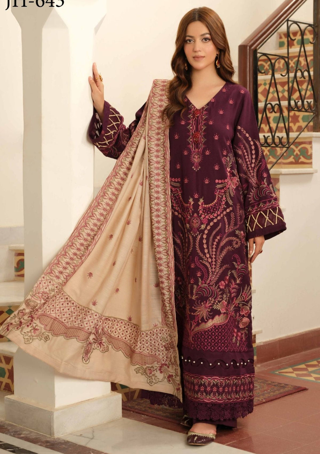 Winter Collection - Johra - Freya - JH24#643 - Official Johra - Agha Fabrics UK