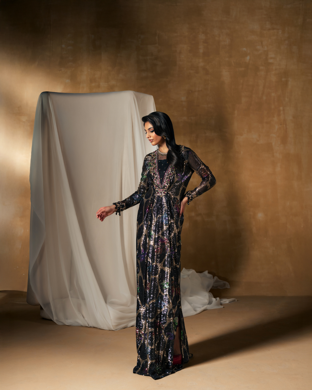 Vasal | Zyra Luxe Pret 26 | Midnight dazzle