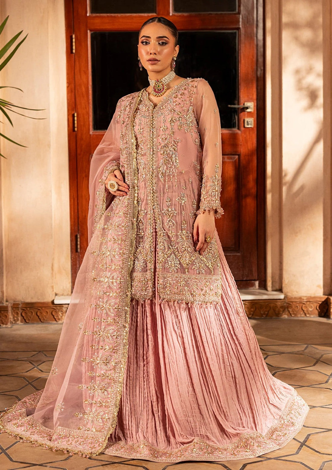 Formals - Aylin - Wedding Edit 25 - MAUVE - Official Aylin - Agha Fabrics UK