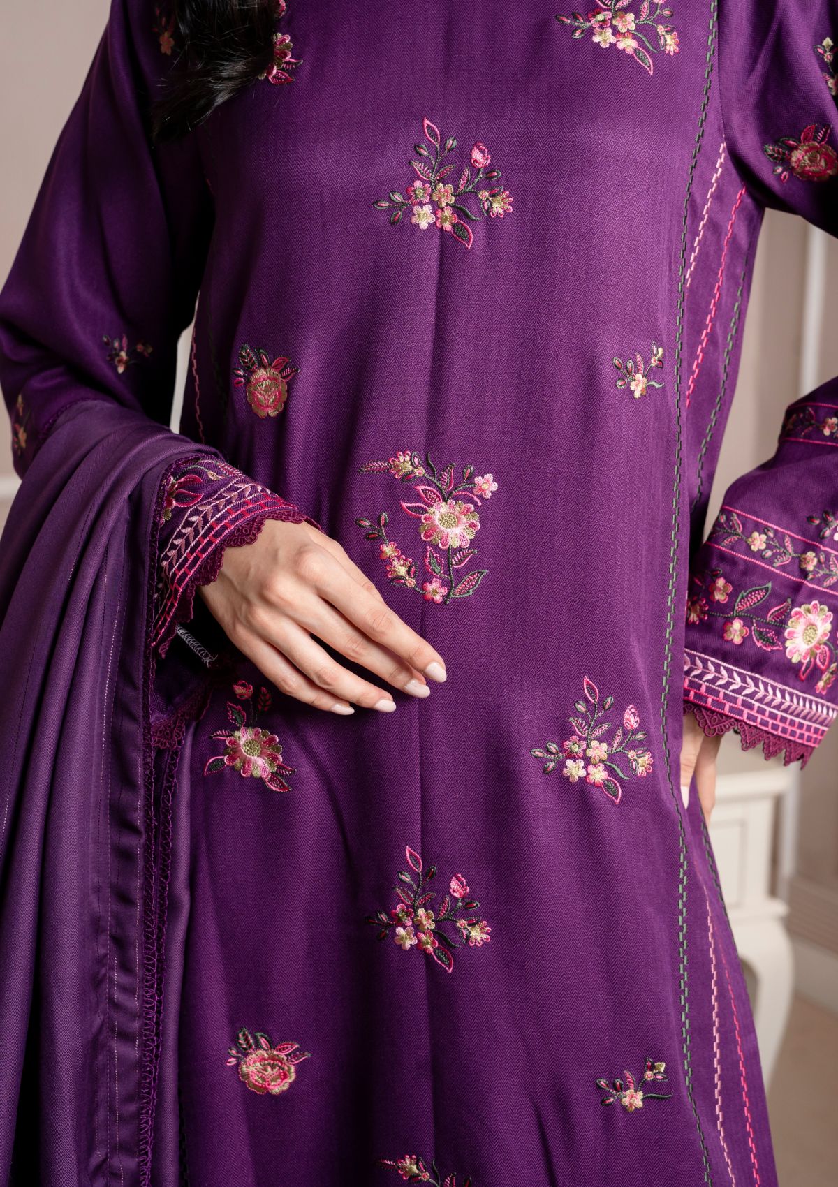 Winter Collection - Keysha - Herringbone Volume 01 - KS-H24-02 - Official Keysha - Agha Fabrics UK