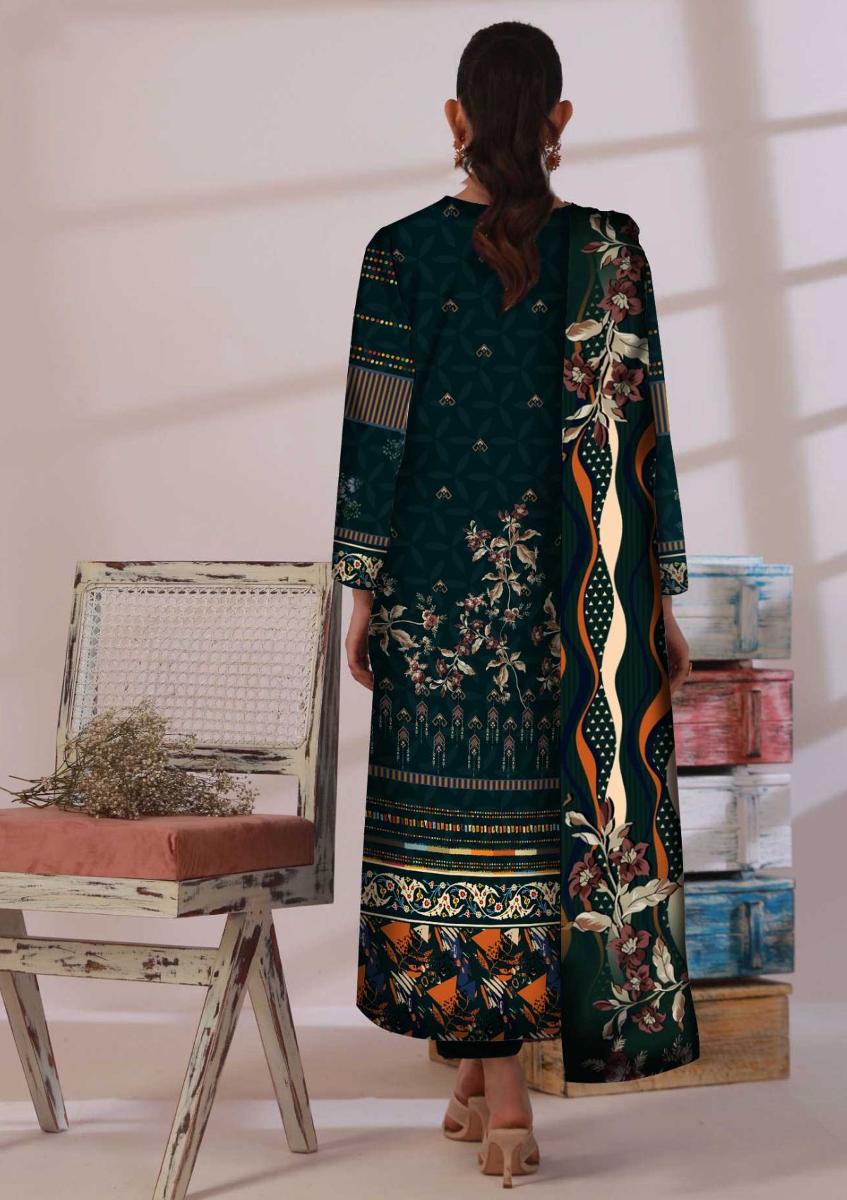 Winter Collection - Art n Style - Monsoon Linen - Volume 2 - A24#14 - Official Art n Style - Agha Fabrics UK