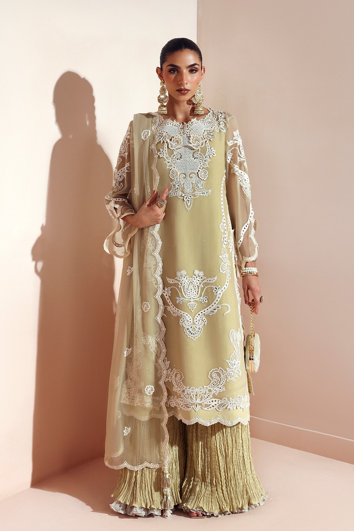 Alizeh | Aymal Luxury Bamber Chiffon | ALIHA - Official Alizeh - Agha Fabrics UK