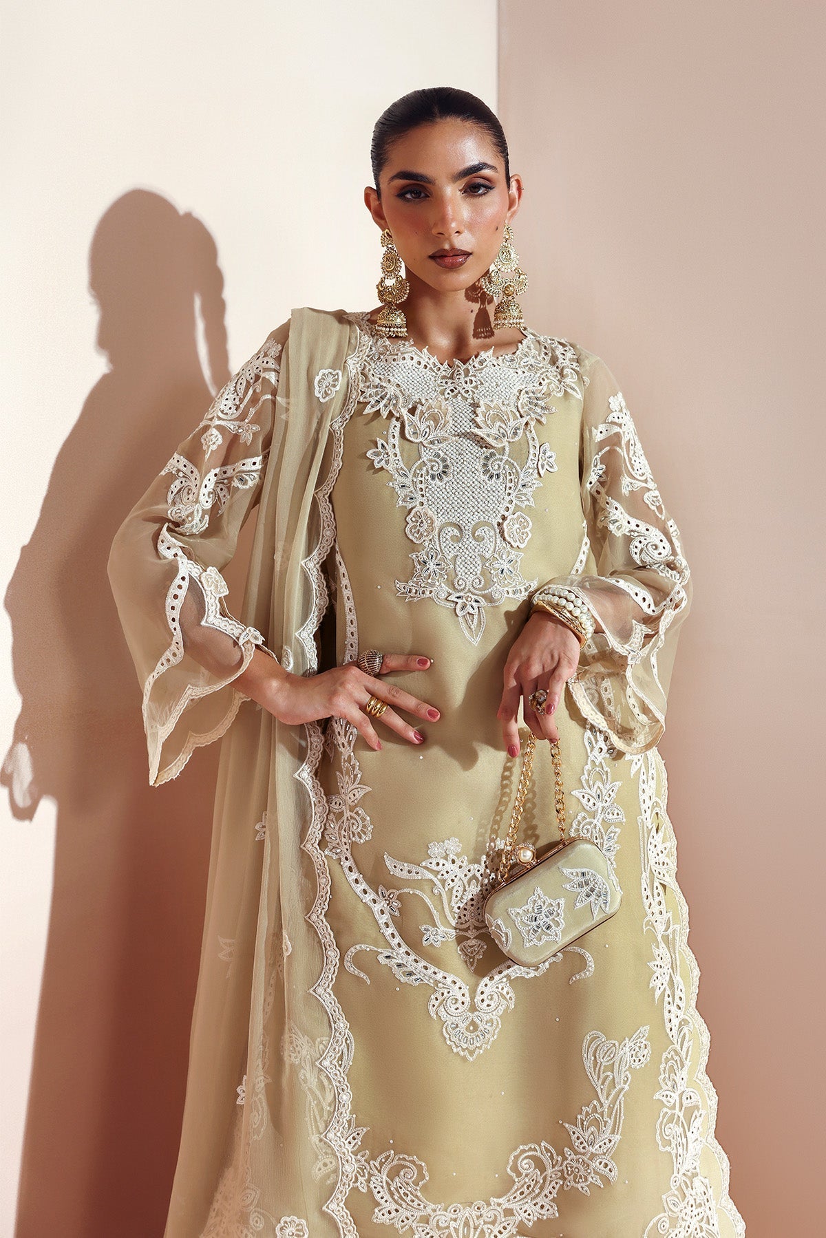 Alizeh | Aymal Luxury Bamber Chiffon | ALIHA - Official Alizeh - Agha Fabrics UK