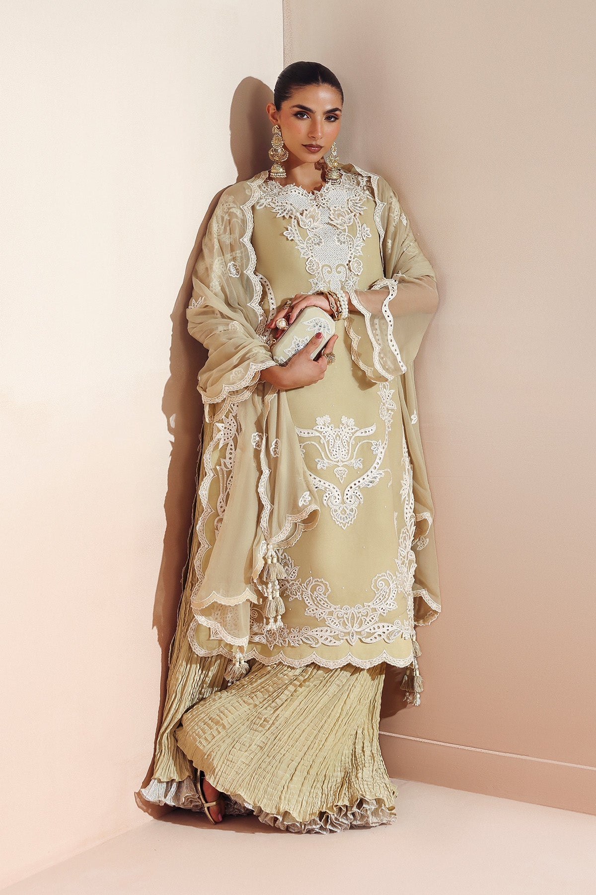 Alizeh | Aymal Luxury Bamber Chiffon | ALIHA - Official Alizeh - Agha Fabrics UK