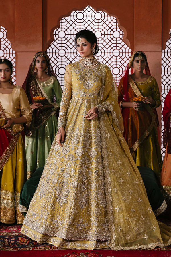 Akbar Aslam | Sultania Luxury Formals 25 | Roshanara - Official Akbar Aslam - Agha Fabrics UK