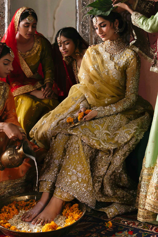 Akbar Aslam | Sultania Luxury Formals 25 | Roshanara - Official Akbar Aslam - Agha Fabrics UK