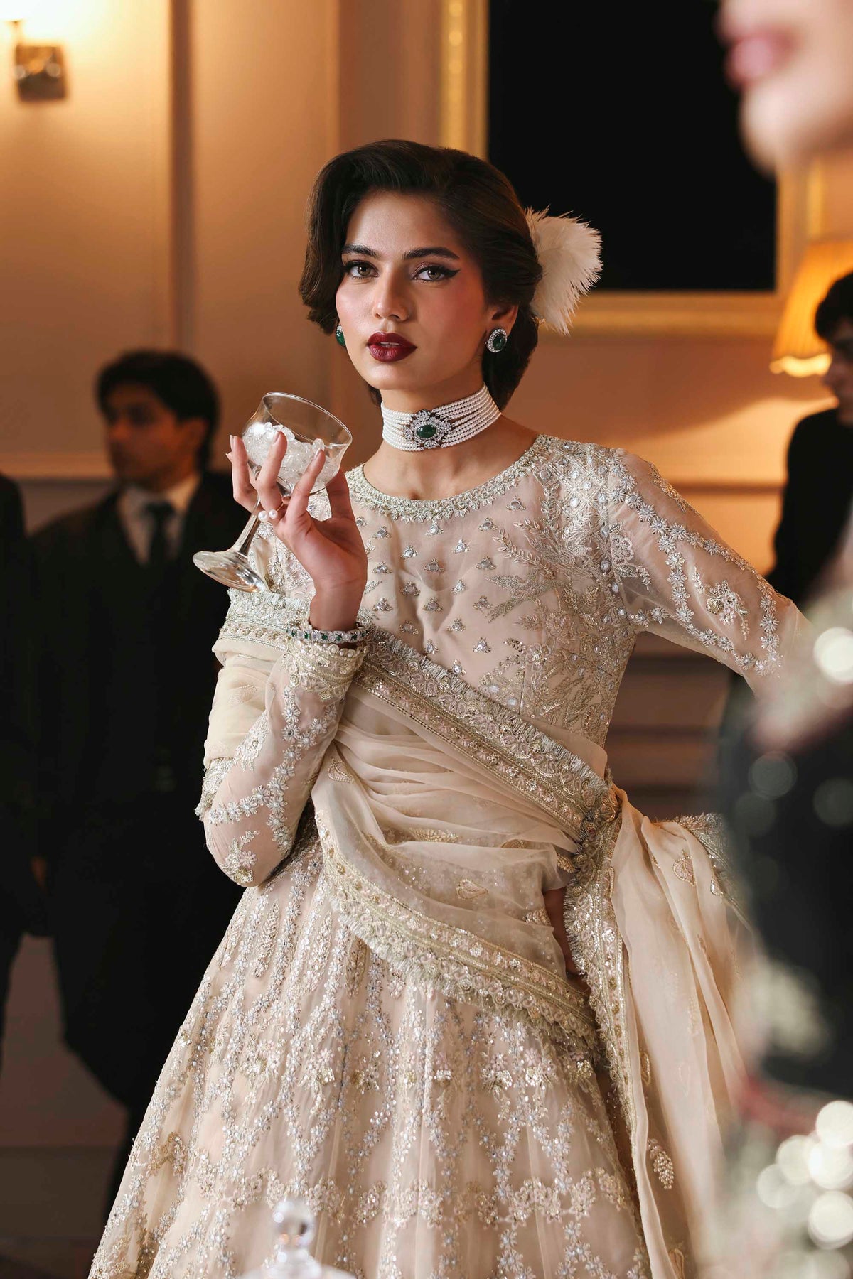 Akbar Aslam | Deewani Wedding Formals | Gulnisa - Official Akbar Aslam - Agha Fabrics UK