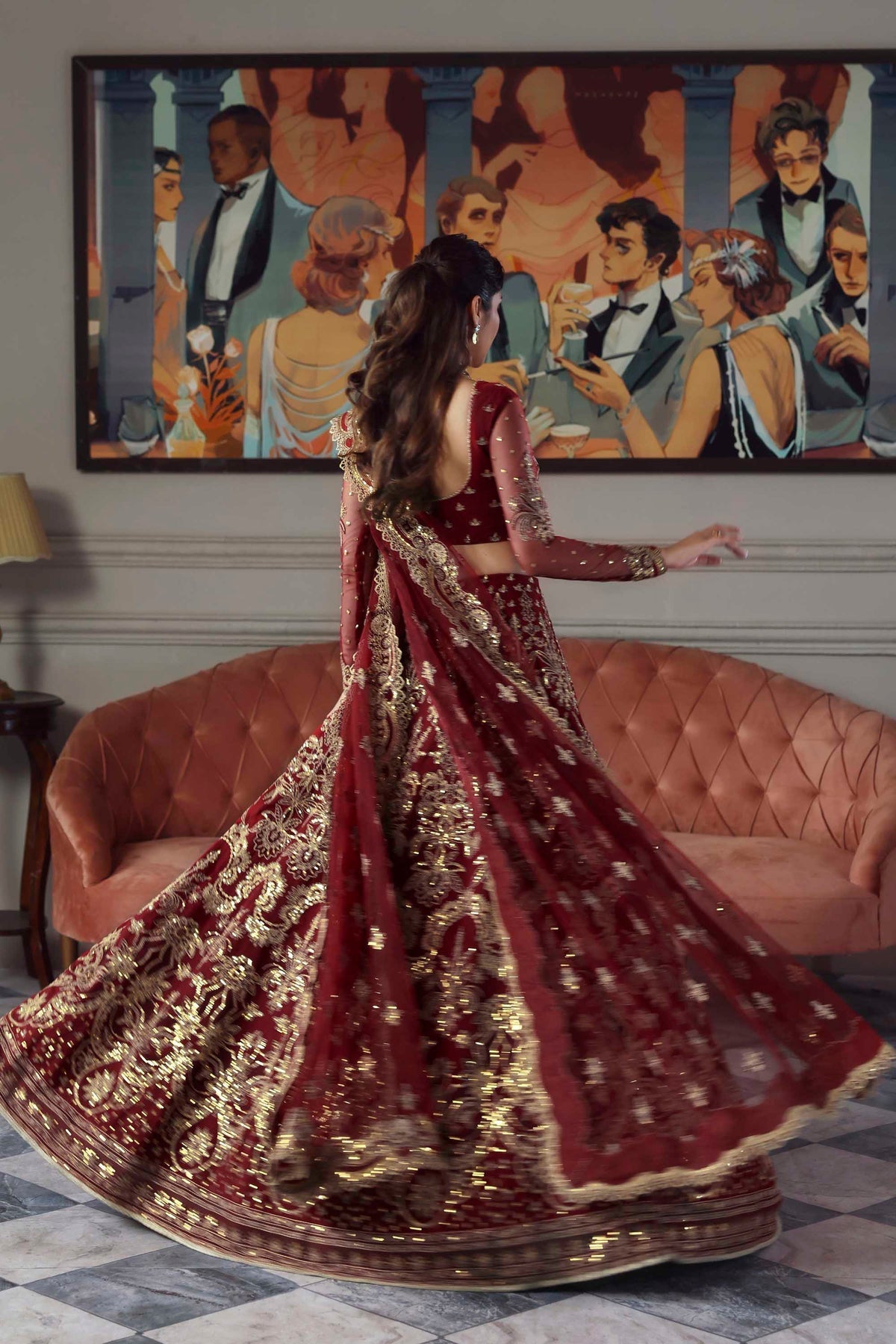 Akbar Aslam | Deewani Wedding Formals | Shahbano - Official Akbar Aslam - Agha Fabrics UK