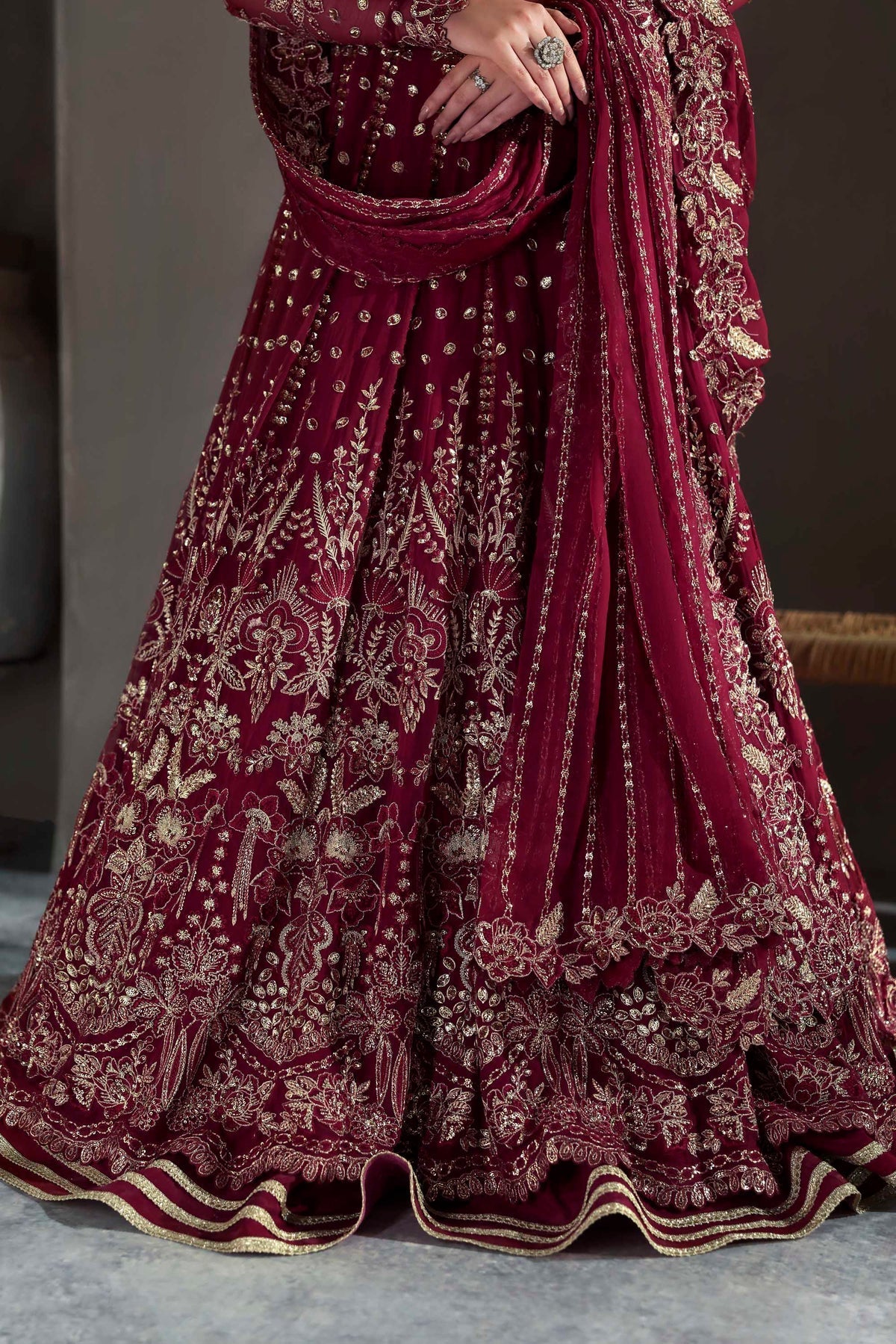 Akbar Aslam | Meeras Luxury Chiffon 25 | Mahroze - Official Akbar Aslam - Agha Fabrics UK