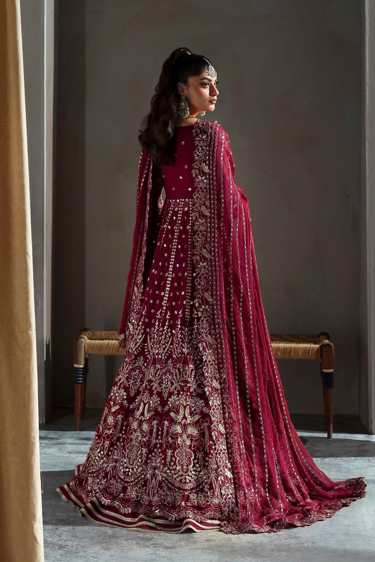 Akbar Aslam | Meeras Luxury Chiffon 25 | Mahroze - Official Akbar Aslam - Agha Fabrics UK