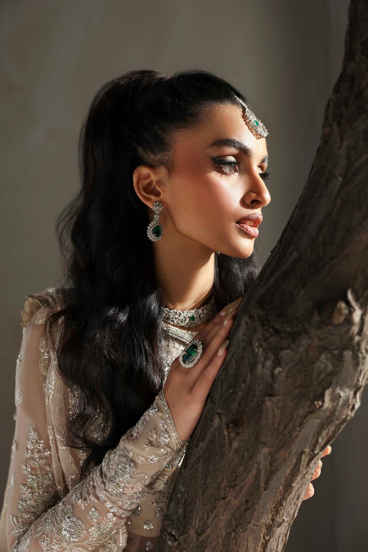 Akbar Aslam | Meeras Luxury Chiffon 25 | Sehrya - Official Akbar Aslam - Agha Fabrics UK