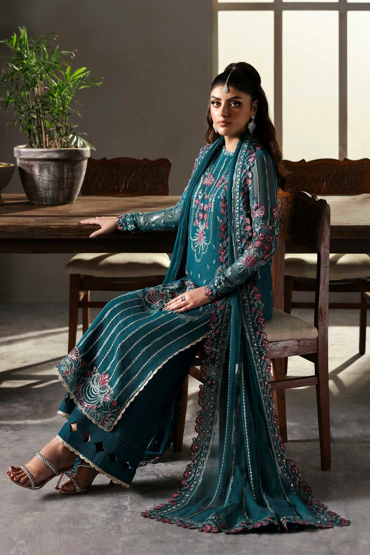 Akbar Aslam | Meeras Luxury Chiffon 25 | Scarzia - Official Akbar Aslam - Agha Fabrics UK
