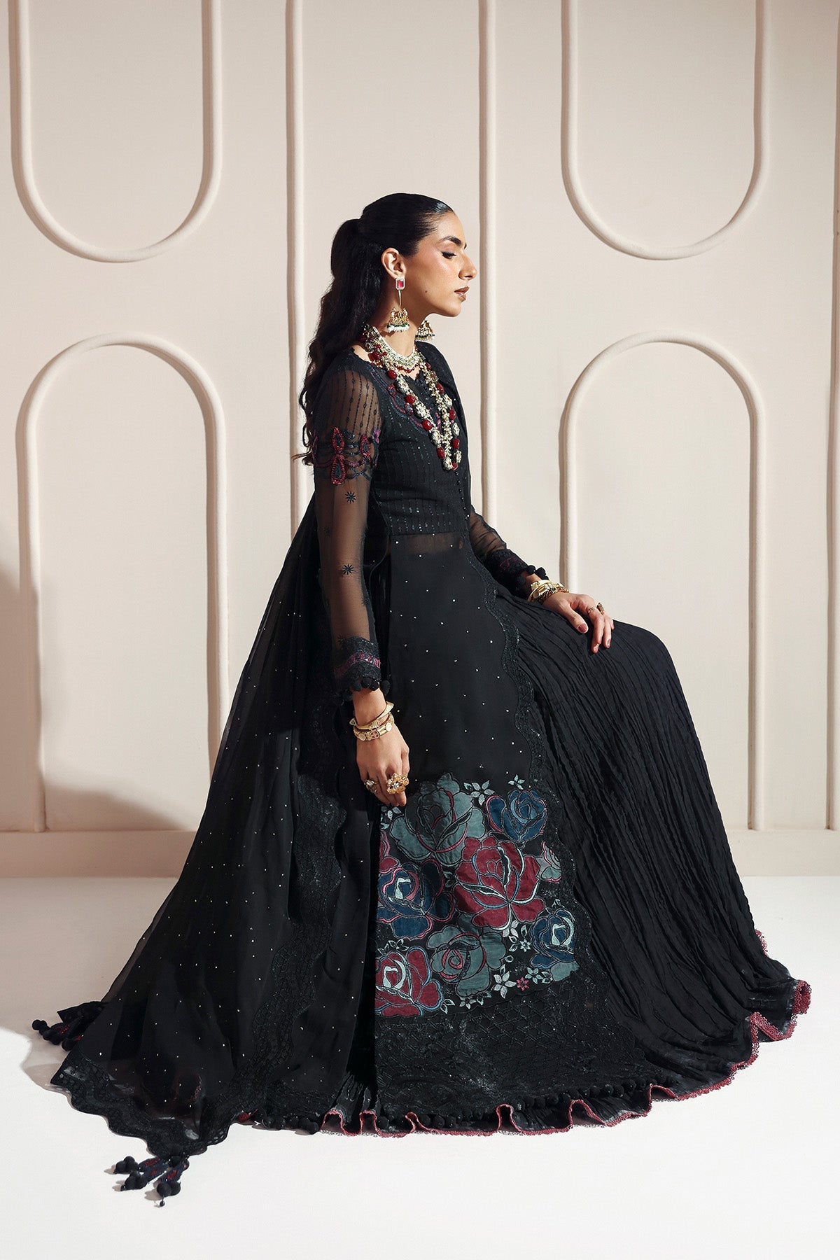 Alizeh | Aymal Luxury Bamber Chiffon | MEERAB