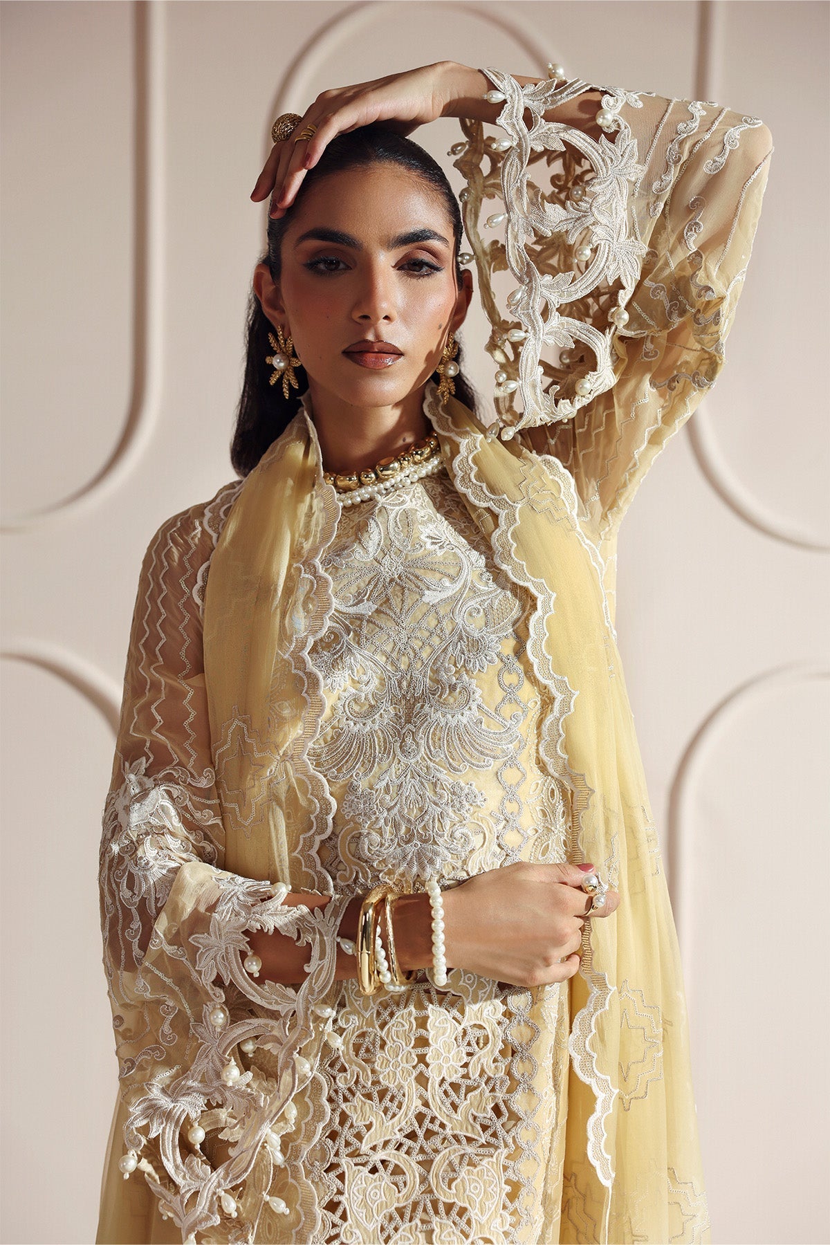 Alizeh | Aymal Luxury Bamber Chiffon | AIRA - Official Alizeh - Agha Fabrics UK