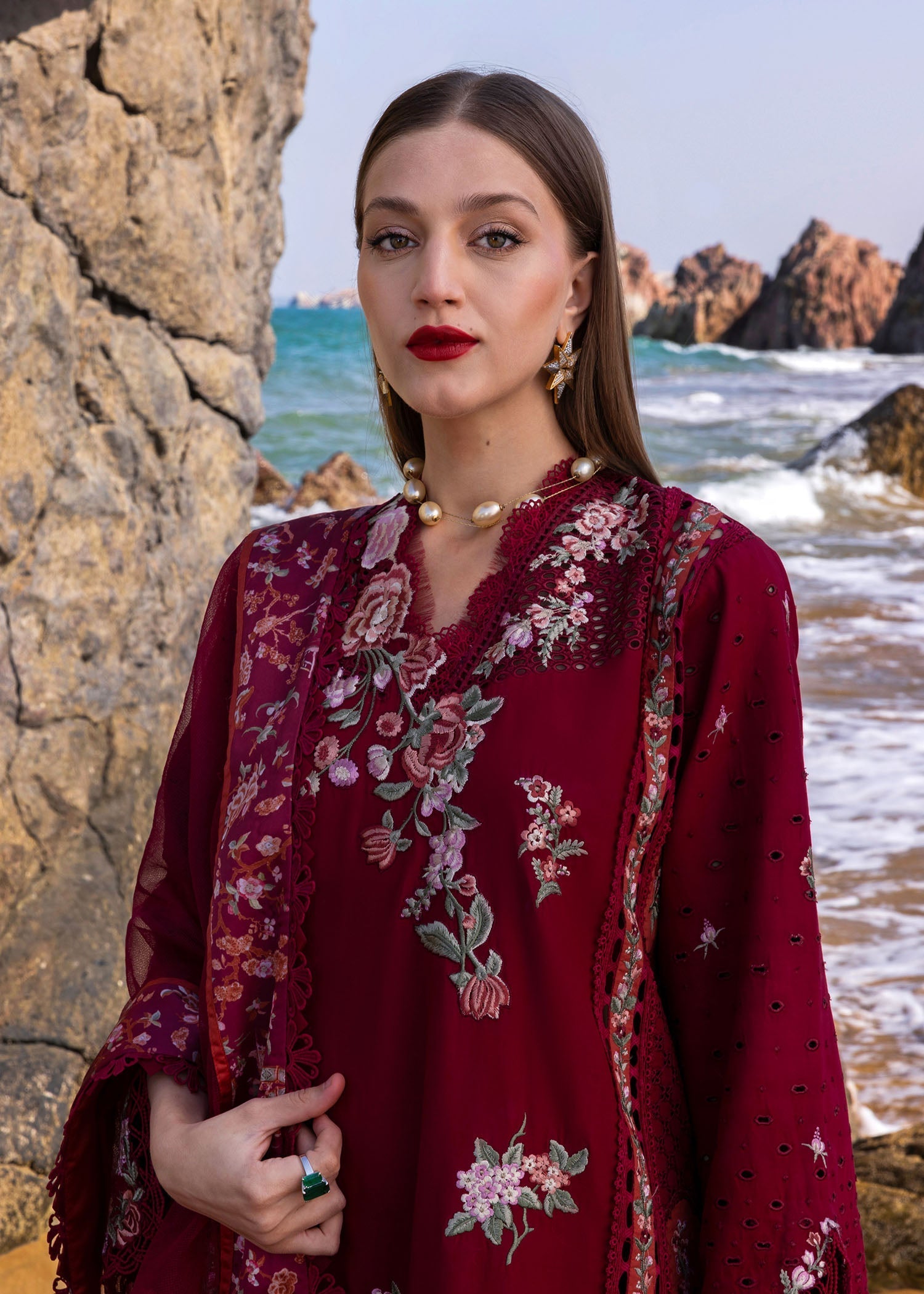 Crimson | Floe by Crimson | Parsi Threads - D5 B