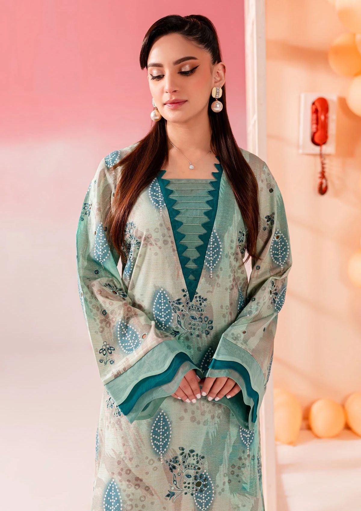 Lawn Collection - Nureh - Ballerina 24 - NU2#138 - Official Nureh - Agha Fabrics UK