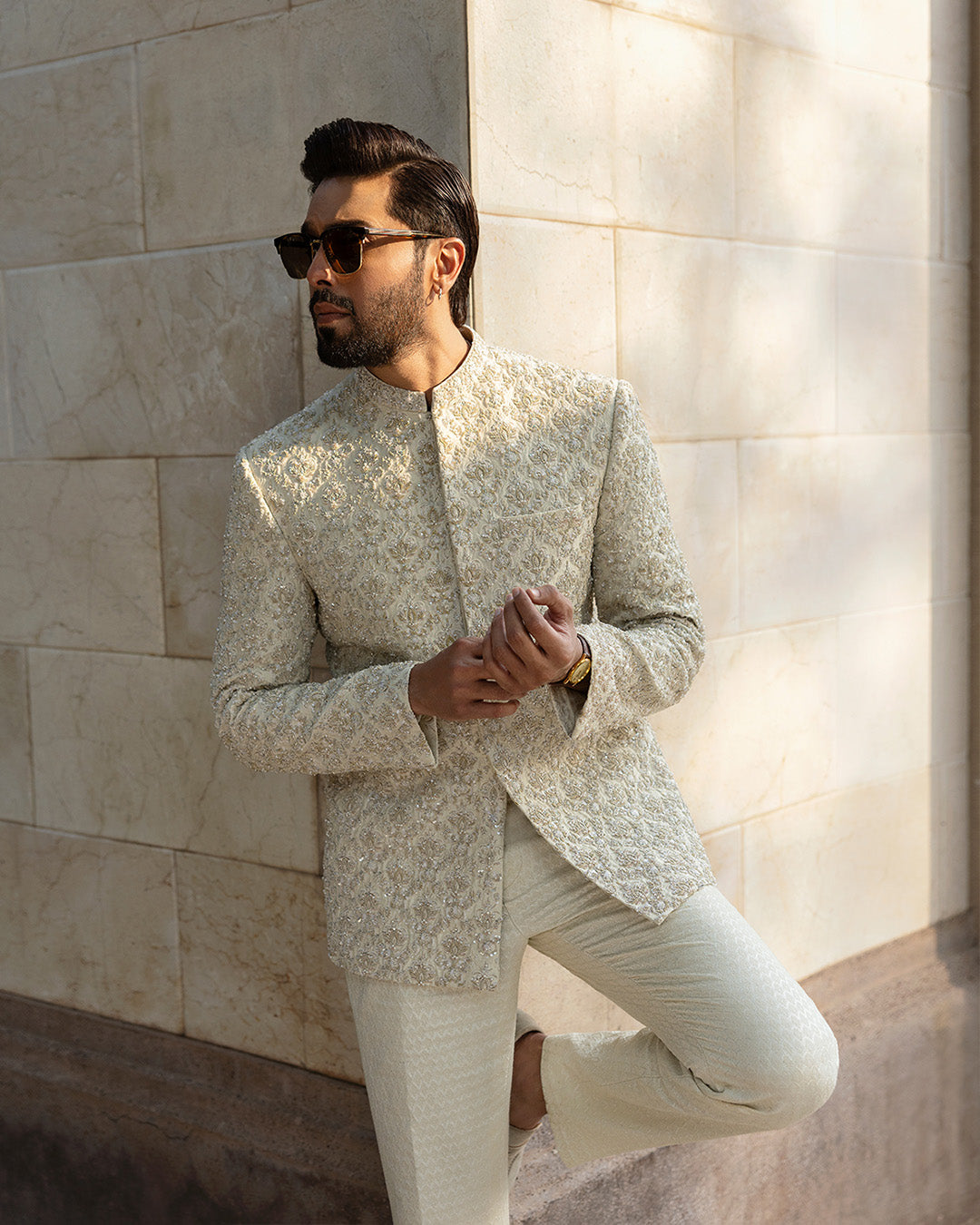 Pakistani Menswear | Faiza Saqlain | Burq