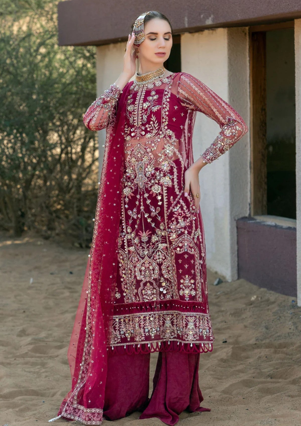 Formals - Kara - Luxe Volume II - 08 Berry Charm - Official Kara - Agha Fabrics UK