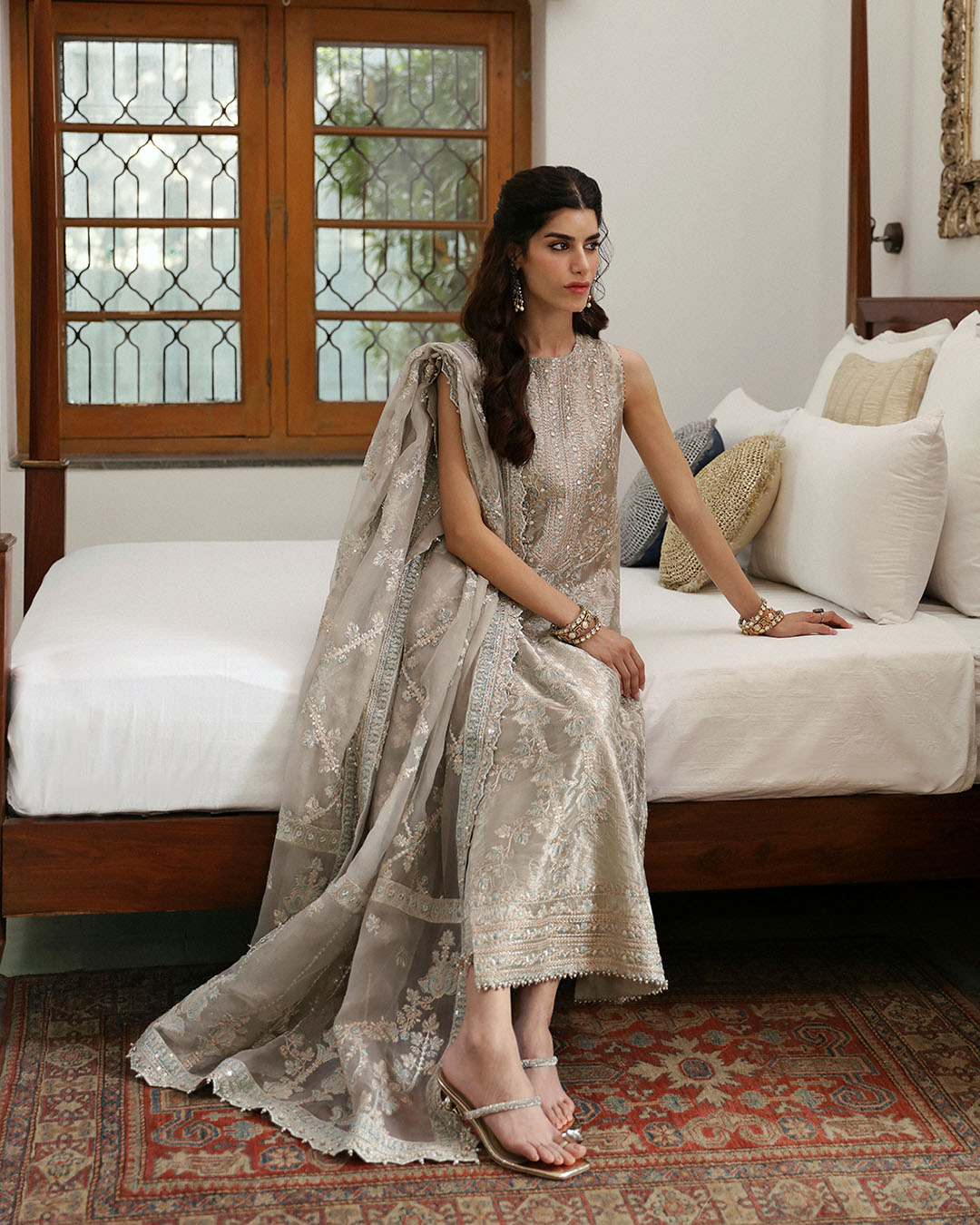 Faiza Saqlain | Mehermah Luxe Formals | Damaris - Official Faiza Saqlain - Agha Fabrics UK