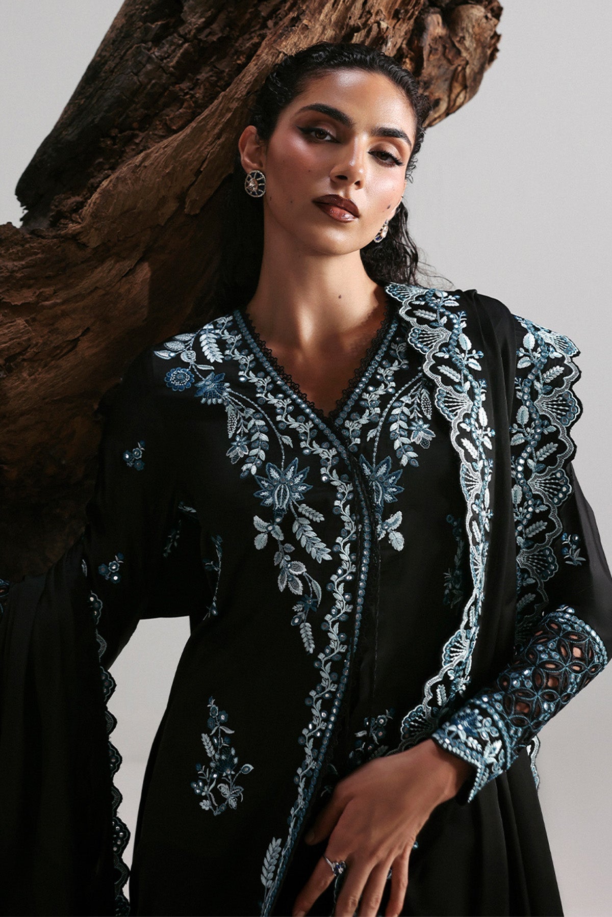 Afrozeh | Slate Ready to Wear | Rhylen - Official Afrozeh - Agha Fabrics UK