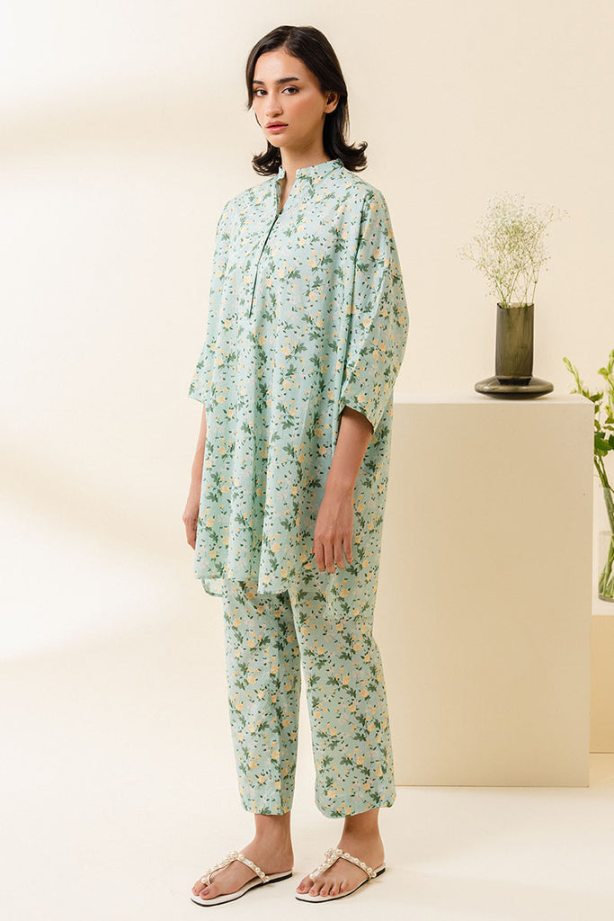 Cross Stitch | Daily Wear | AQUA MINT - Official Cross Stitch - Agha Fabrics UK