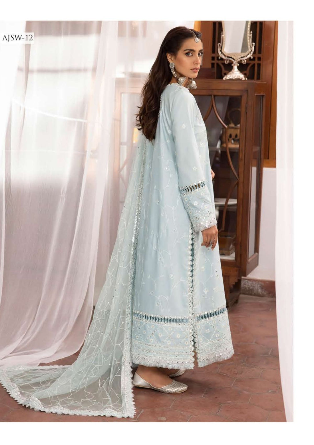 Formal Collection - Asim Jofa - Shadow Work - AJSW#12 - Official Asim Jofa - Agha Fabrics UK