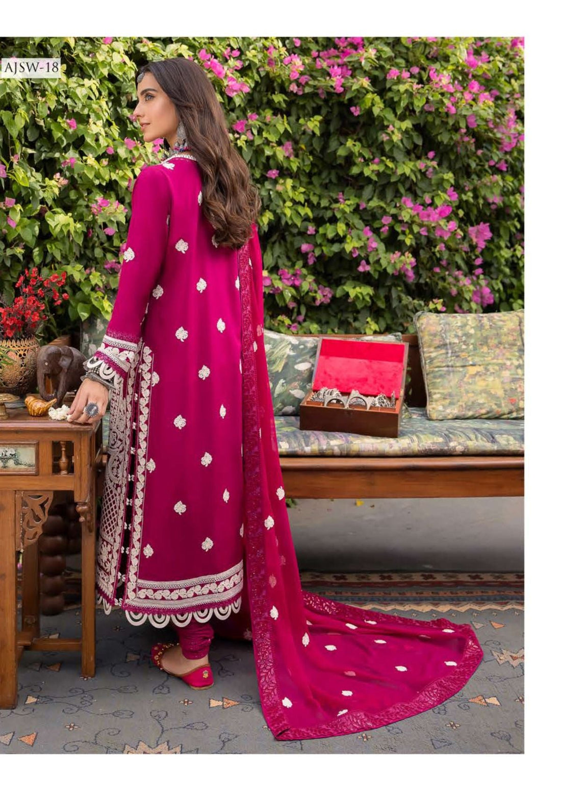 Formal Collection - Asim Jofa - Shadow Work - AJSW#18 - Official Asim Jofa - Agha Fabrics UK