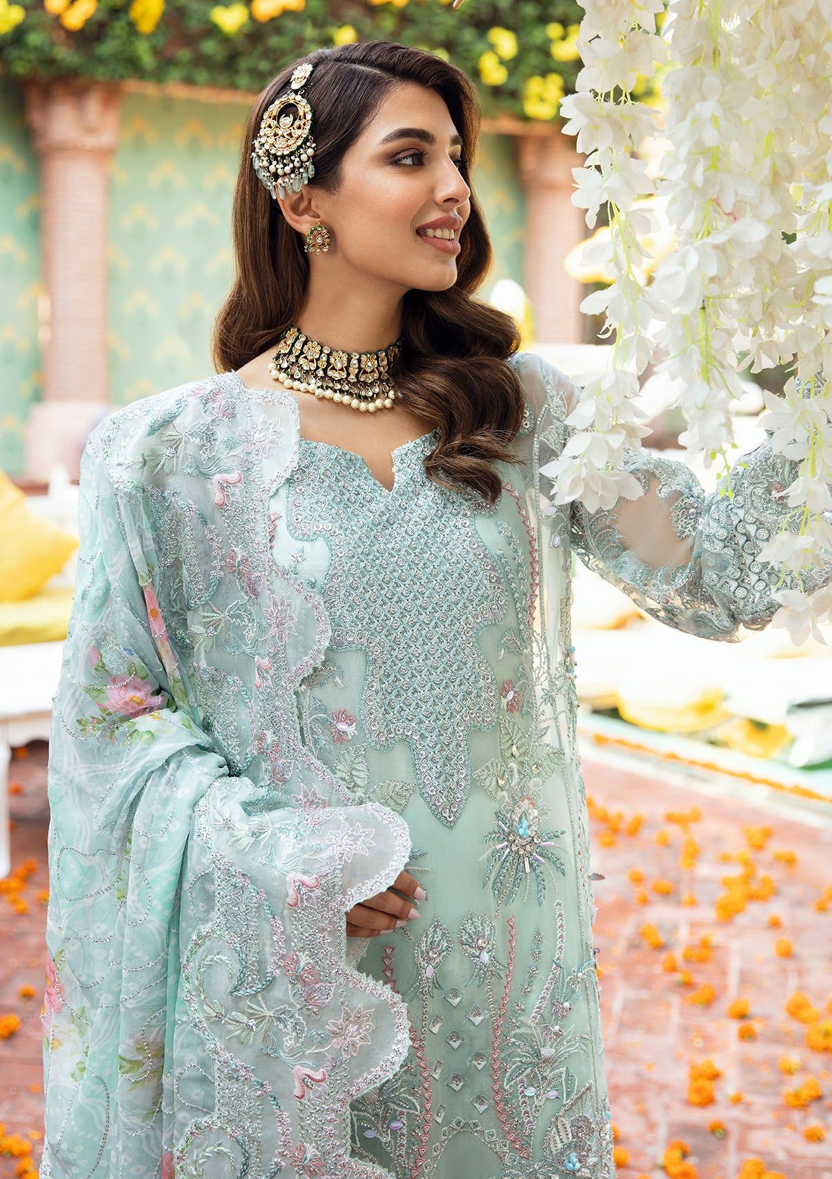 Formal Collection - Nureh - Jhoomro - NL#55 - REENA - Official Nureh - Agha Fabrics UK