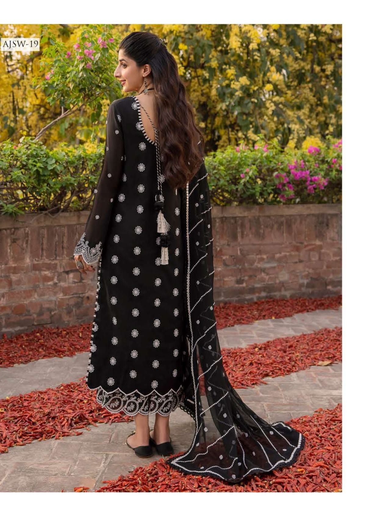 Formal Collection - Asim Jofa - Shadow Work - AJSW#19 - Official Asim Jofa - Agha Fabrics UK