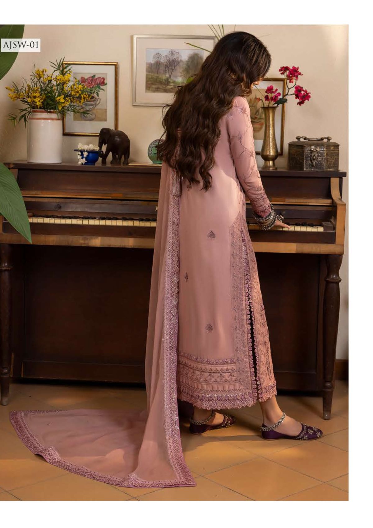 Formal Collection - Asim Jofa - Shadow Work - AJSW#01 - Official Asim Jofa - Agha Fabrics UK