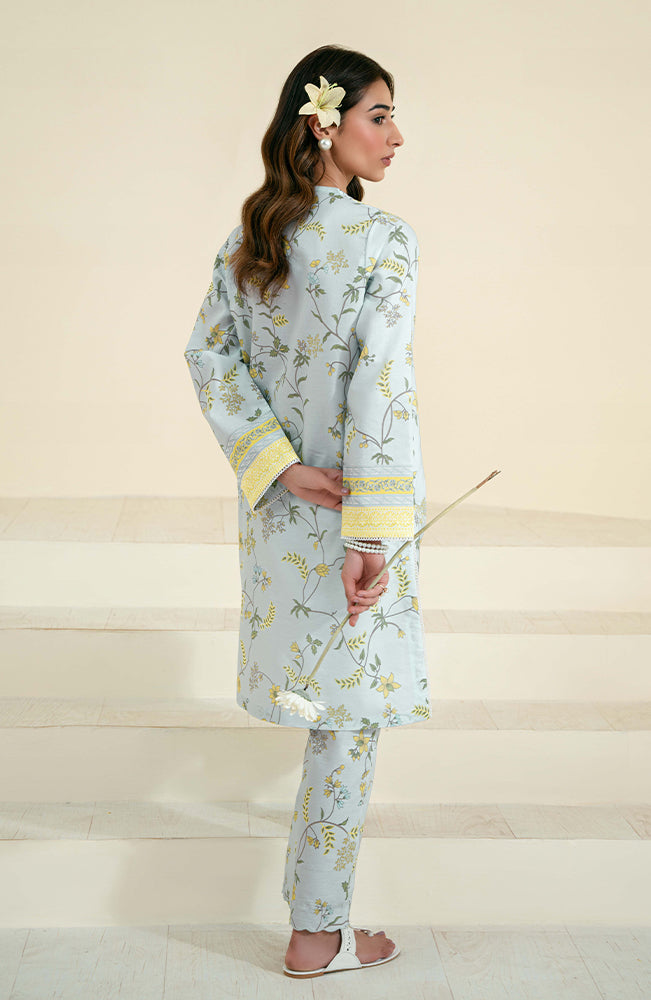 Seran | Daffodils Lawn 24 | Cleo - Official Seran - Agha Fabrics UK