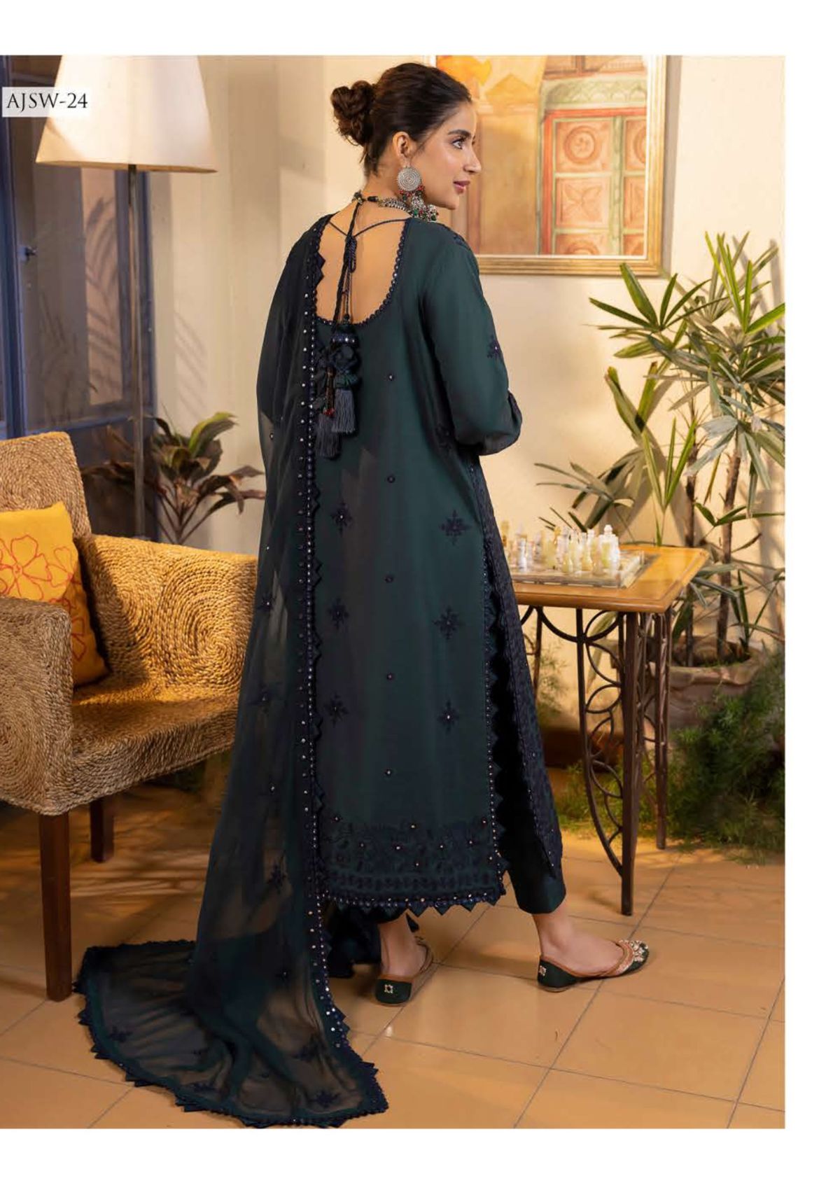 Formal Collection - Asim Jofa - Shadow Work - AJSW#24 - Official Asim Jofa - Agha Fabrics UK