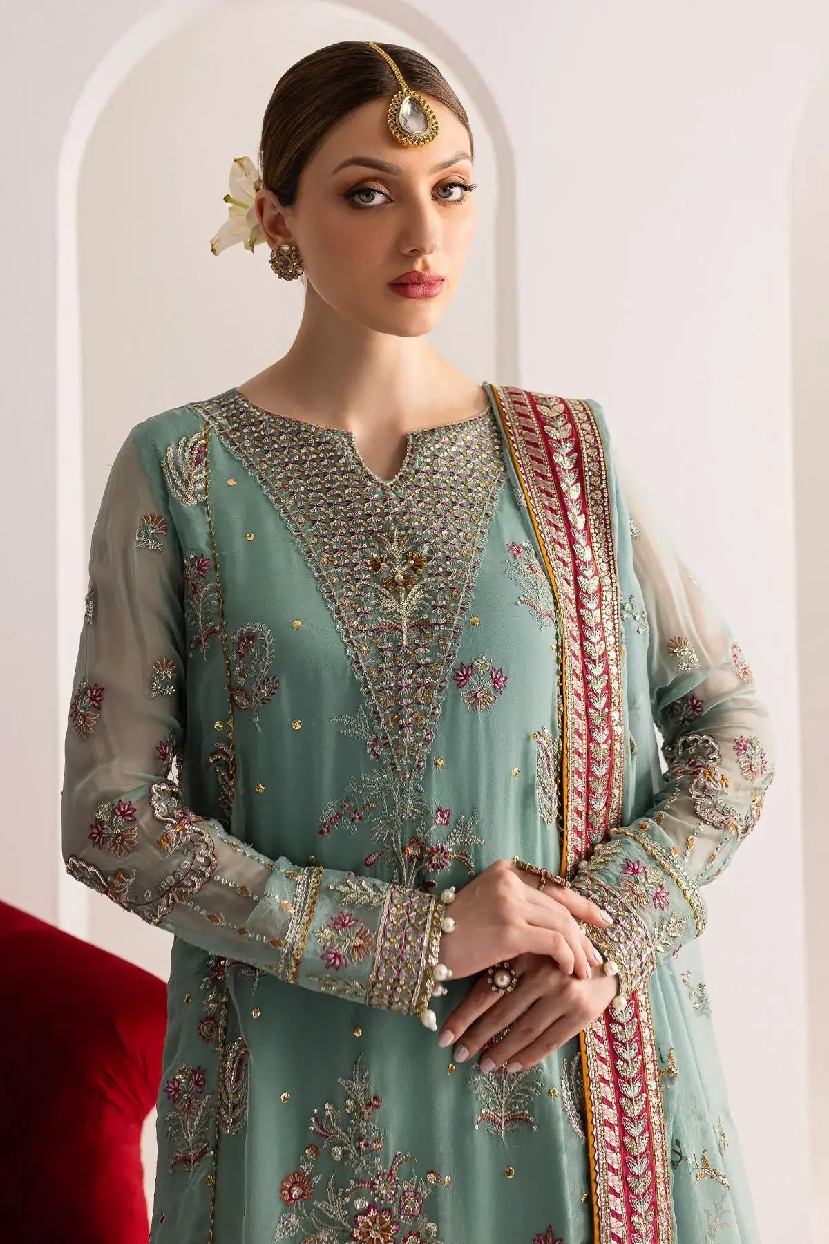 Nureh | Fancy Formals | NP-512 - Official Nureh - Agha Fabrics UK