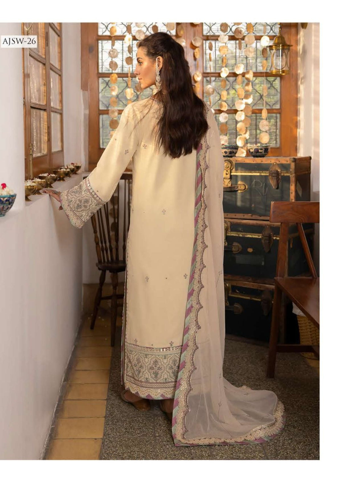 Formal Collection - Asim Jofa - Shadow Work - AJSW#26 - Official Asim Jofa - Agha Fabrics UK