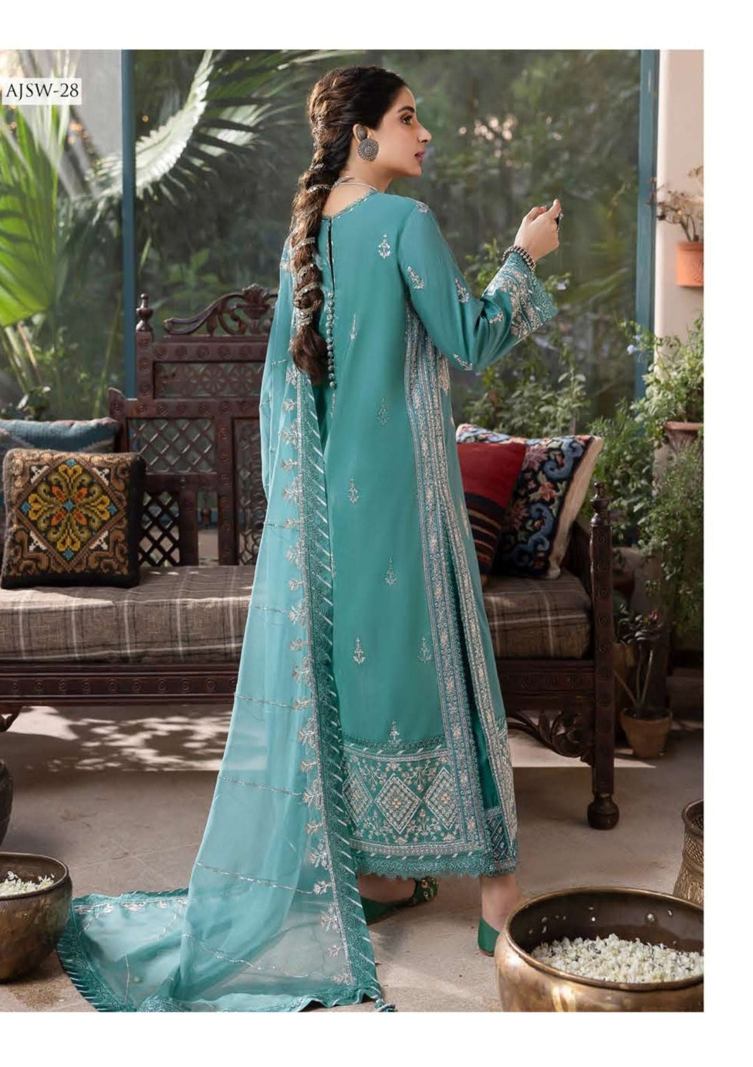 Formal Collection - Asim Jofa - Shadow Work - AJSW#28 - Official Asim Jofa - Agha Fabrics UK