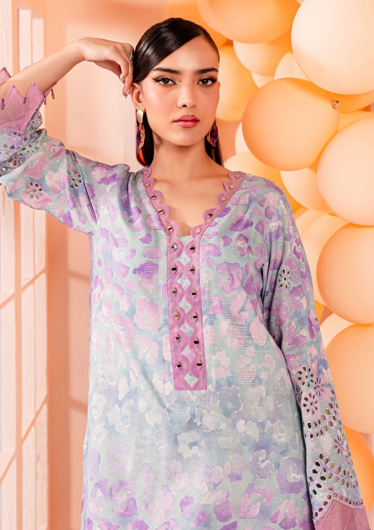 Lawn Collection - Nureh - Ballerina 24 - NU2#140 - Official Nureh - Agha Fabrics UK