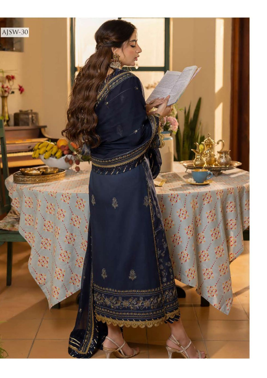 Formal Collection - Asim Jofa - Shadow Work - AJSW#30 - Official Asim Jofa - Agha Fabrics UK