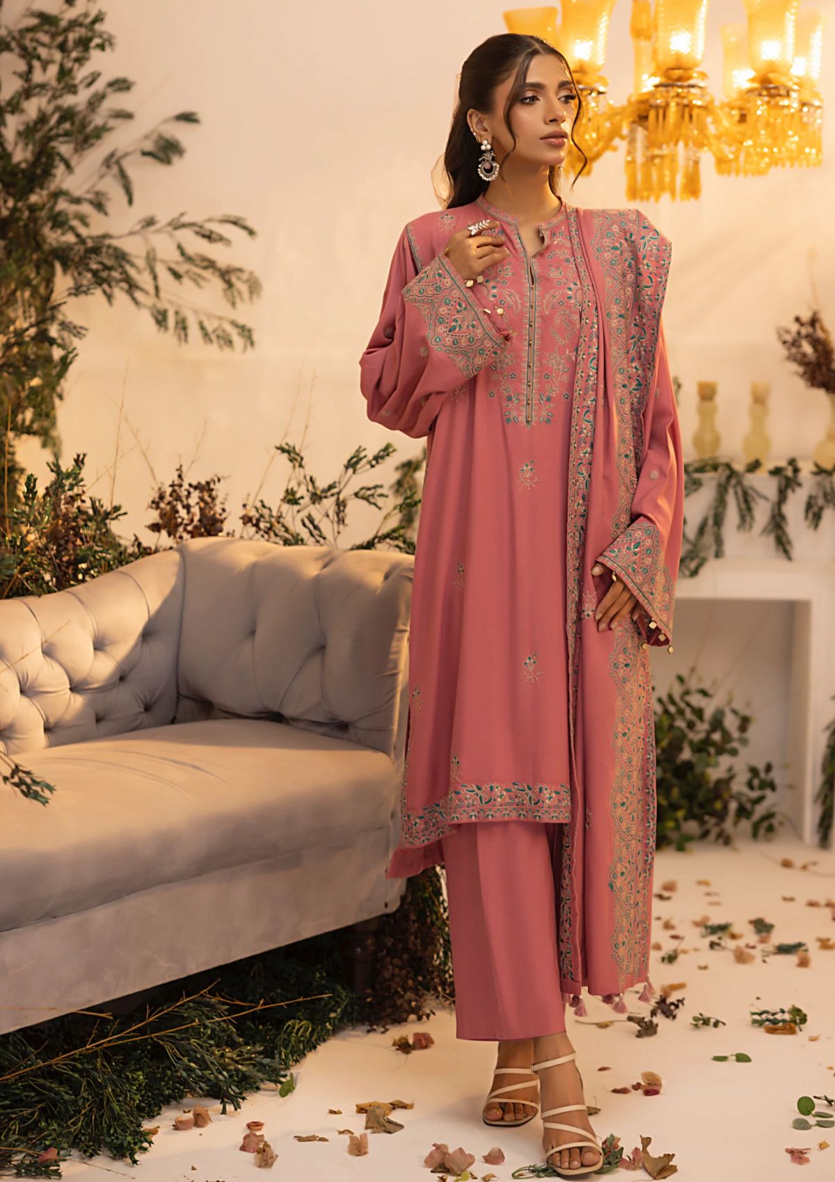 Winter Collection - Lakhany - Cashmi Wool - LCW24#LG-IZ-0277 - Official Lakhany - Agha Fabrics UK