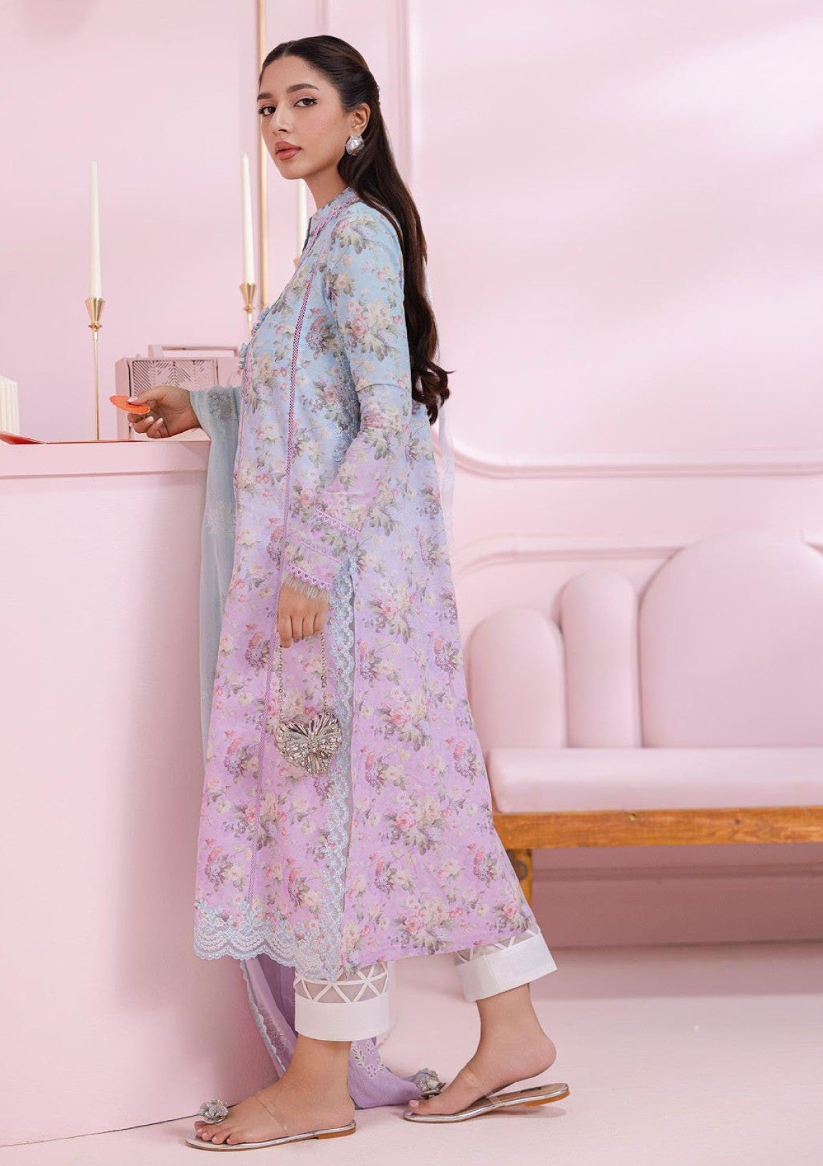 Lawn - Qalamkar - Q Prints 25 - Vol II - QLM#08-B