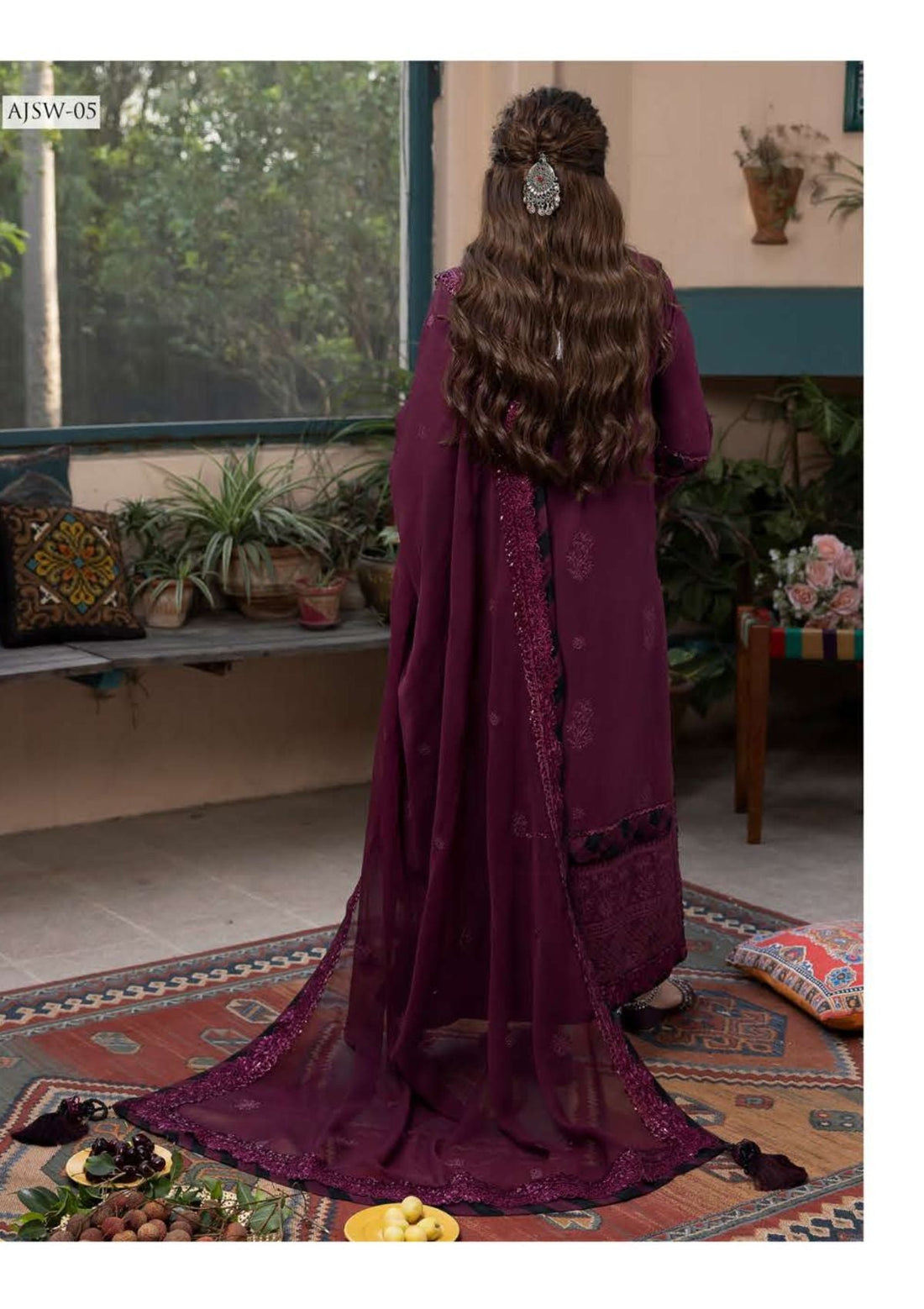 Formal Collection - Asim Jofa - Shadow Work - AJSW#05 - Official Asim Jofa - Agha Fabrics UK