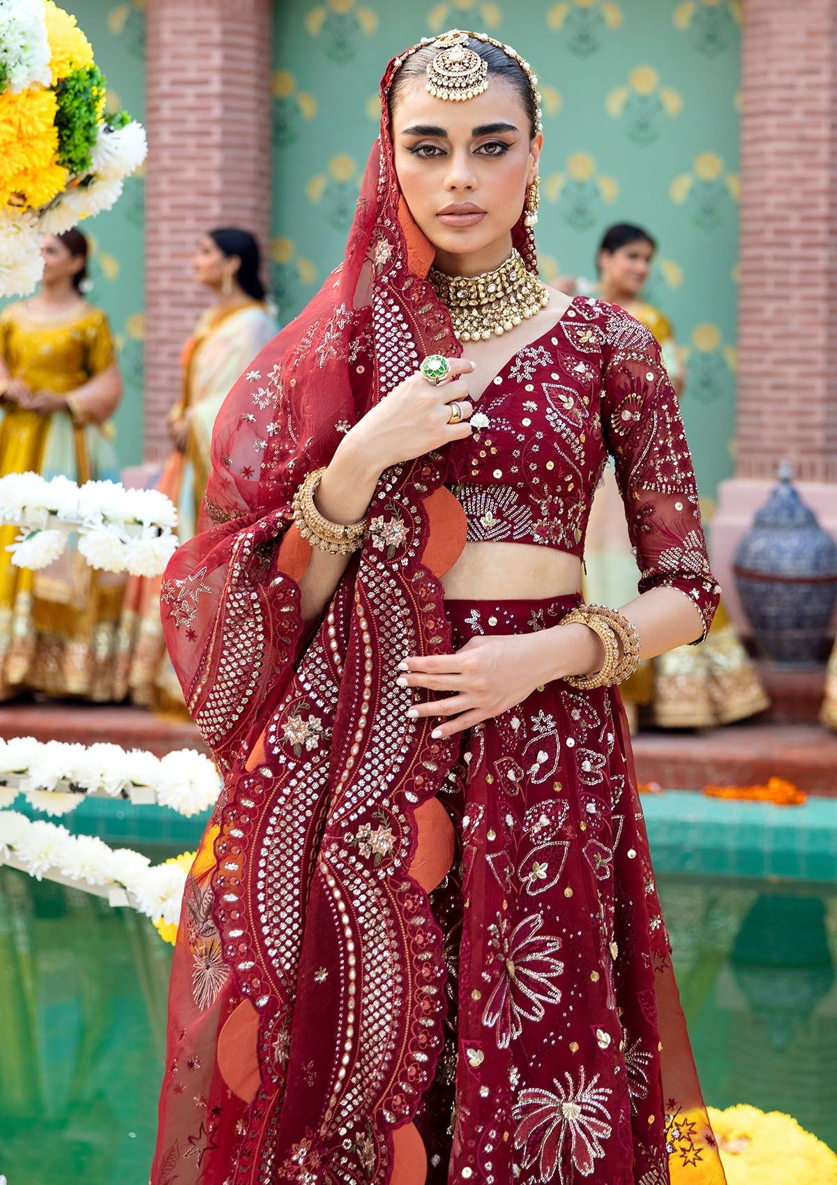 Formal Collection - Nureh - Jhoomro - NL#53 - MAHRO - Official Nureh - Agha Fabrics UK