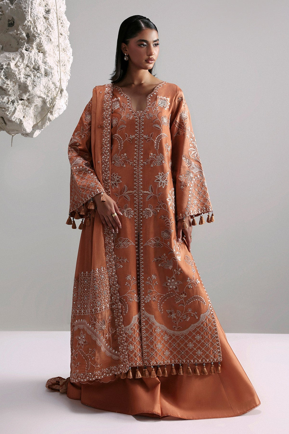 Afrozeh | Slate Ready to Wear | Anastaria - Official Afrozeh - Agha Fabrics UK