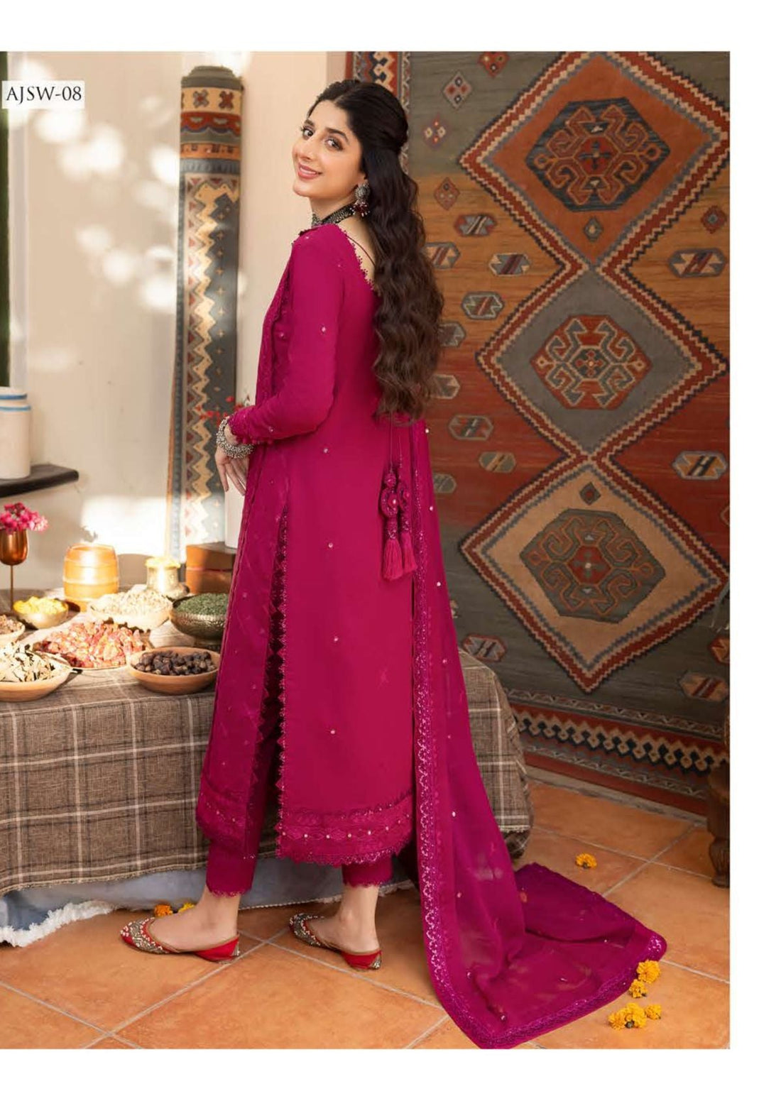 Formal Collection - Asim Jofa - Shadow Work - AJSW#08 - Official Asim Jofa - Agha Fabrics UK