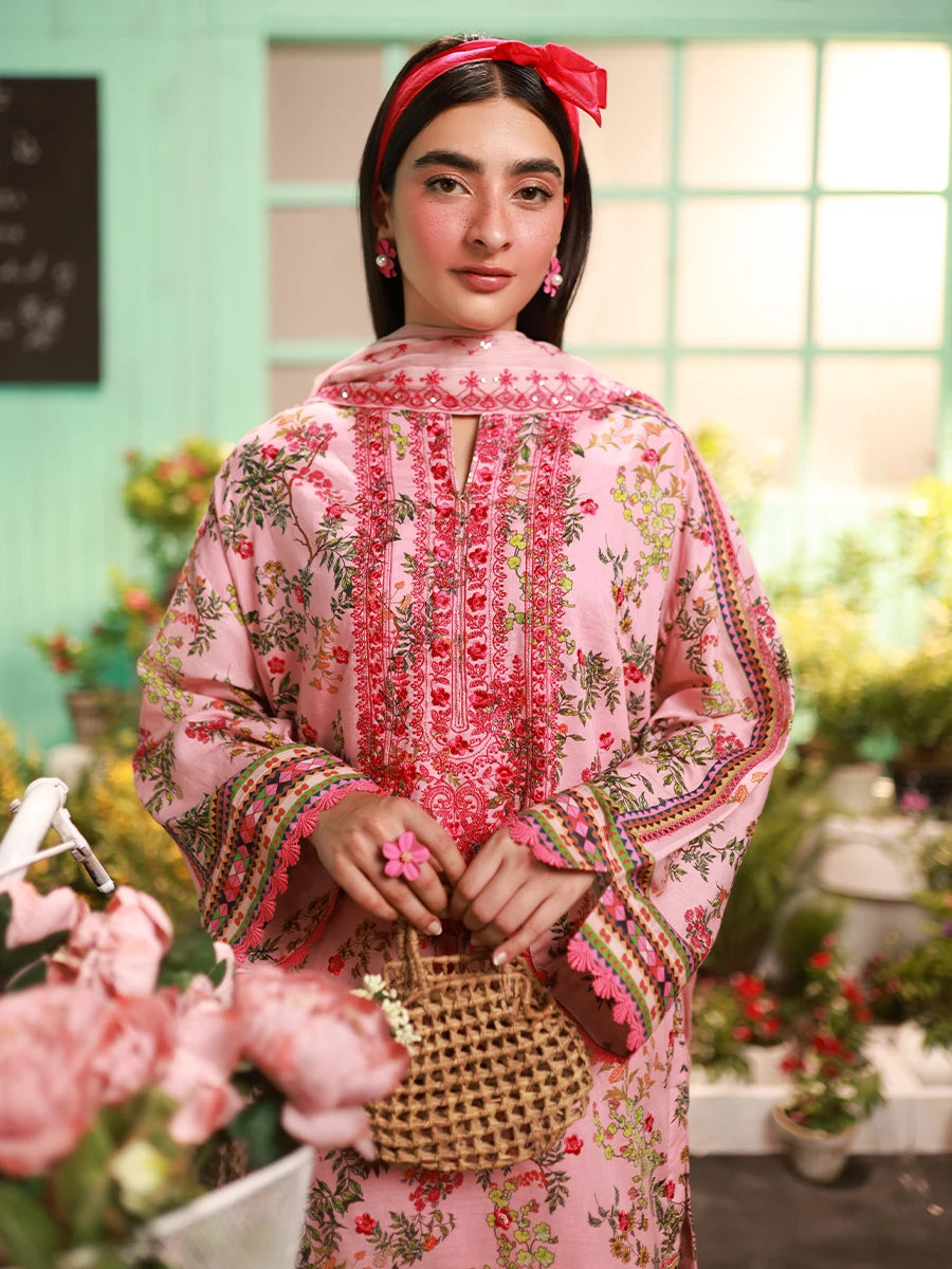 Salitex | Izel Lawn 24 | BLOSSOM - LUXURY LAWN EMBROIDERED SUIT