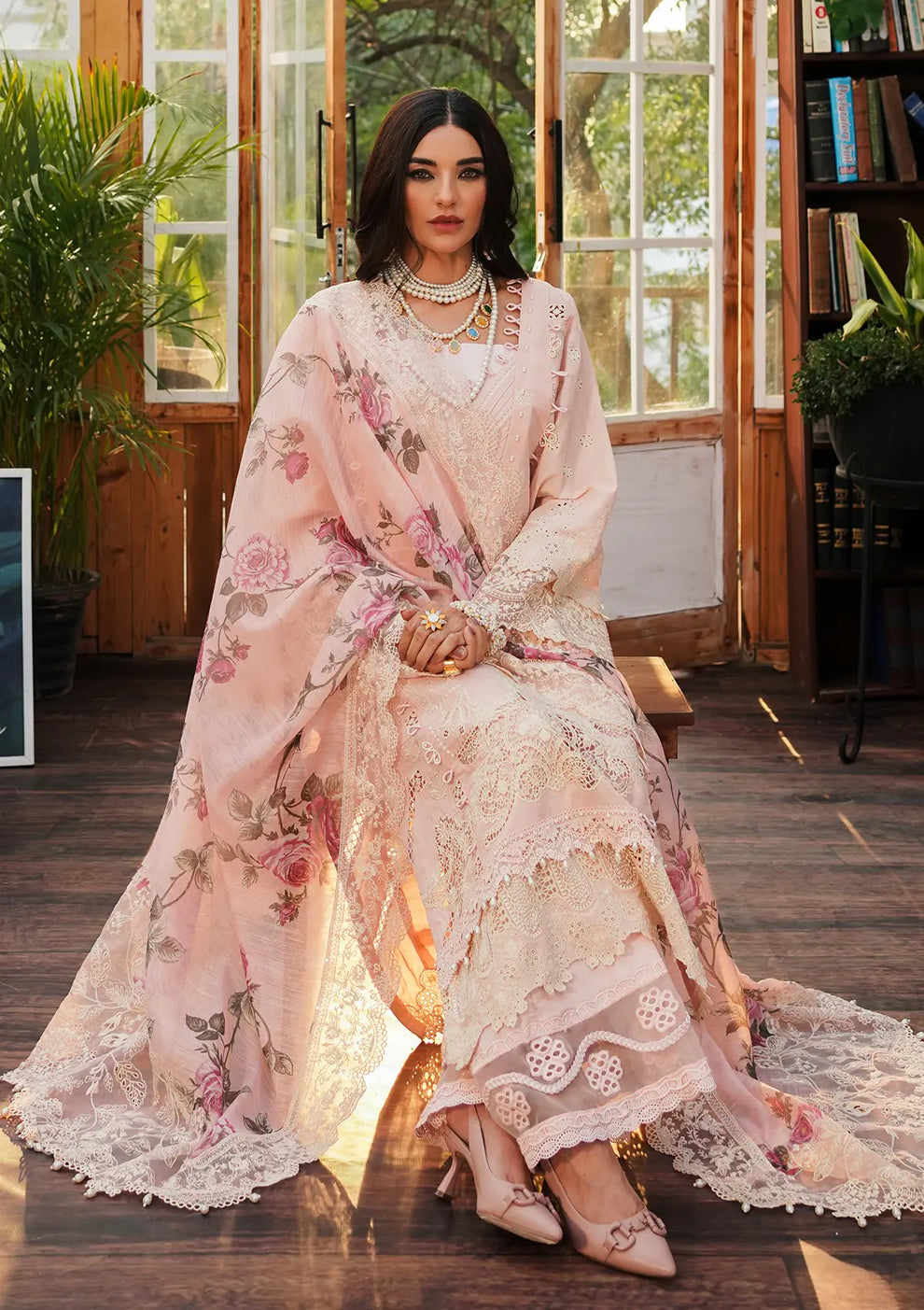Kahf Premium | Luxury Lawn 24 | KLE-05B Coralyn