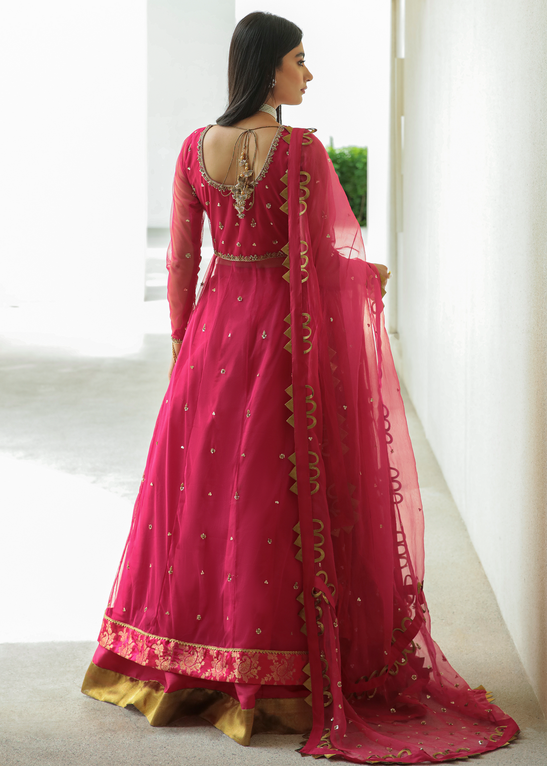 Purple Haze Pret Studio | Apsara Formals | Rose Pink Pashwas