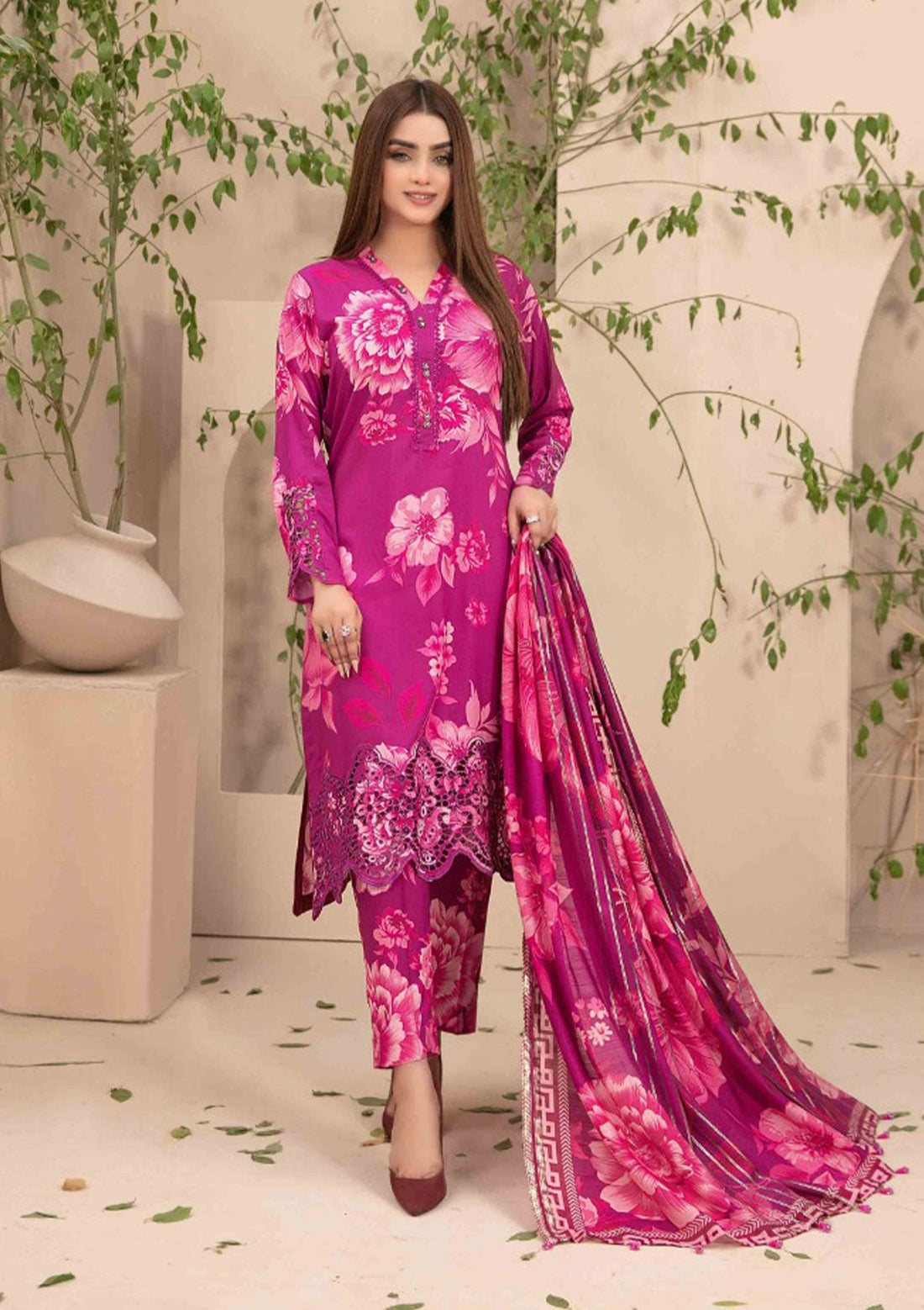 Winter Collection - Tawakkal - Elea - D#9715 - Official Tawakkal Fabrics - Agha Fabrics UK